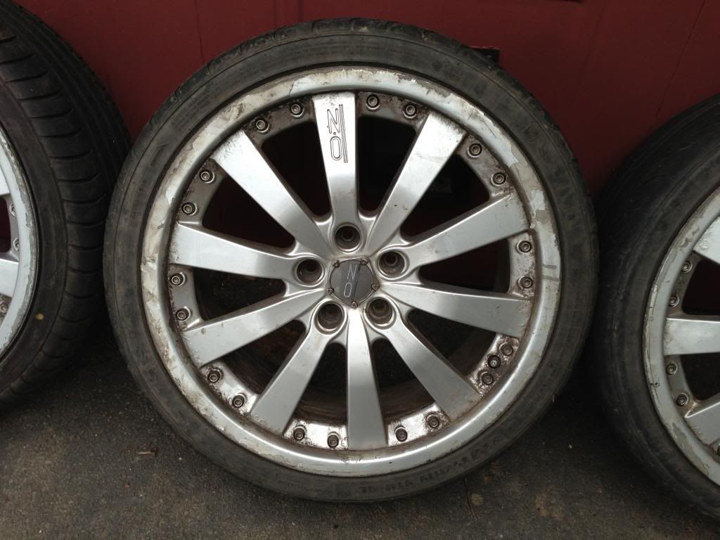 4 x 19" O.Z. Racing Wheels and Tyres in need of TLC VW T4 Forum VW