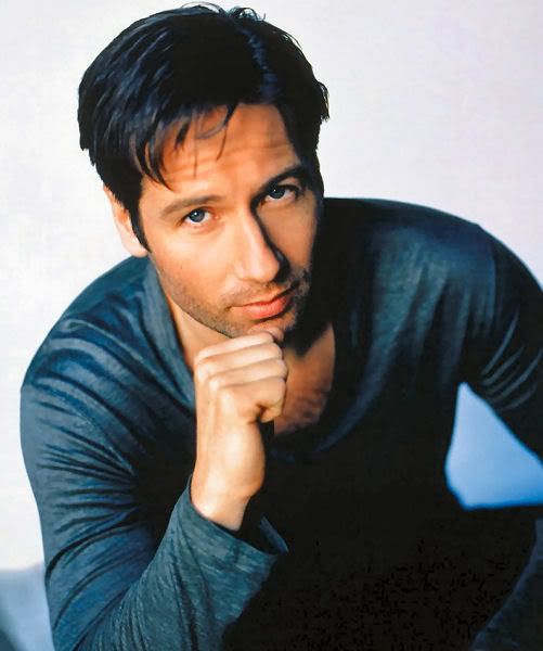 david duchovny young. and young (LOVE his body).