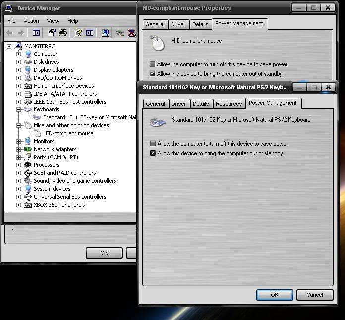 Monitor won't turn on after standby