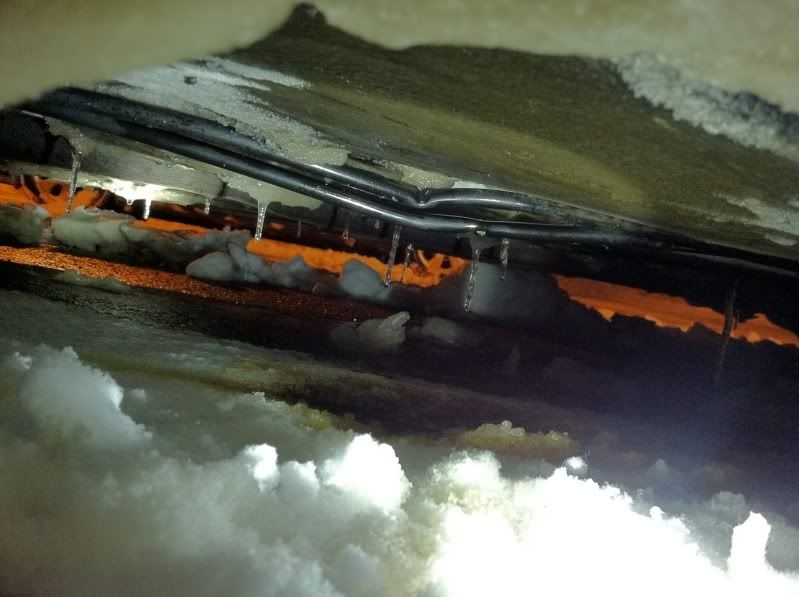 Broken underbody fuel lines...