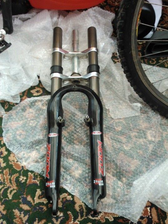 Mongoose Rockadile Frame + Zoom 650 Triple Clamp Fork Retrobike
