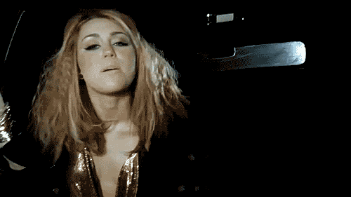 Miley Cyrus Can't Be Tamed Limo Gif