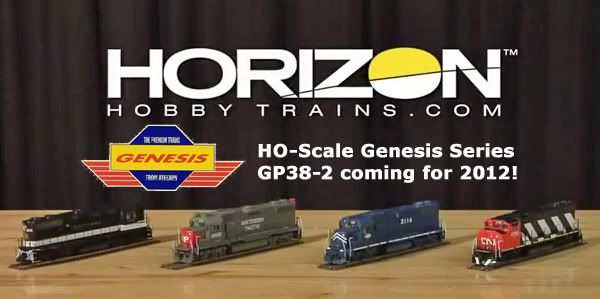 New Genesis GP38-2 for 2012