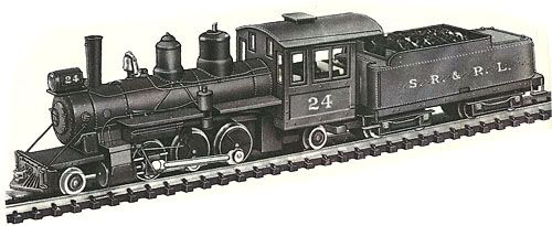 AHM Minitrains Narrow Guage
                           2-6-2 Baldwin