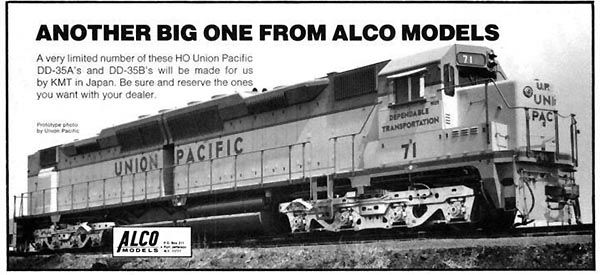 ALCO Models DD35
                                    ad 1980