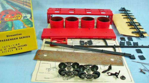 Contents of early
                           Pickle Car kit