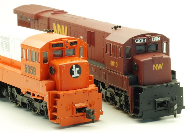 From the big GE U33C/U36C and C30-7 diesels to little PS-2 Covered 