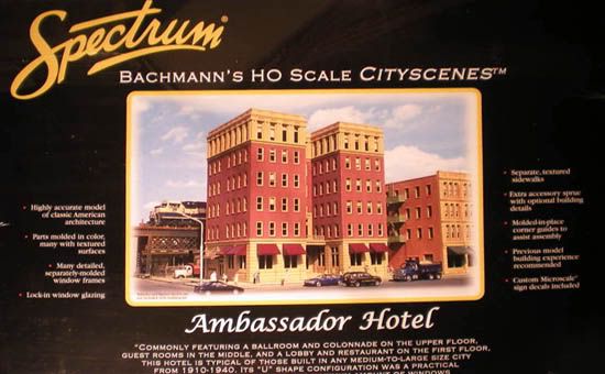 Bachmann 88007 Spectrum HO Trade Tower Building Kit