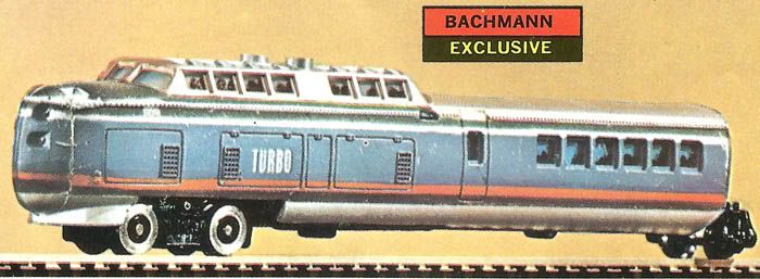 Bachmann N-scale UA Turbo