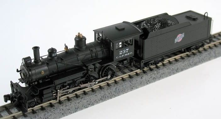Bachmann N-scale Baldwin
                           4-6-0 Steam Locomotive
