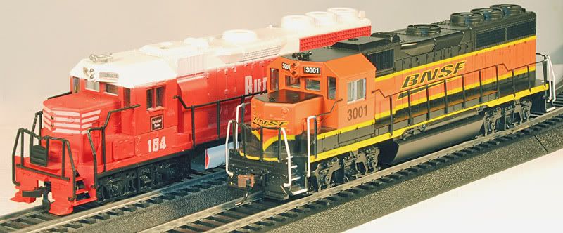 Bachmann GP40s Old and
                                    New