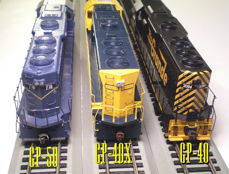 The models are the Atlas Master GP-40 in Rio Grande paint. Had to get 