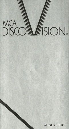 August 1980 MCA DiscoVision