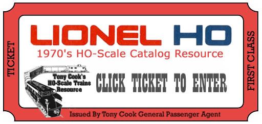 Click To Go To Lionel-HO Resource