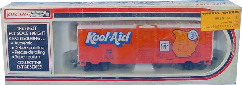 Life-Like Kool-Aid Box Car