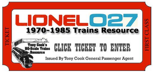 Click To Go To Lionel 027 Resource