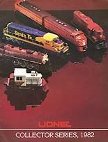 Lionel 1982
                           Collector Series catalog