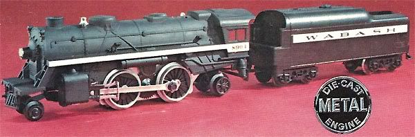 Lionel 2-4-2 Columbia
                           Steam Engine