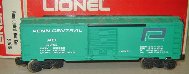 Lionel Famous Name Box Cars