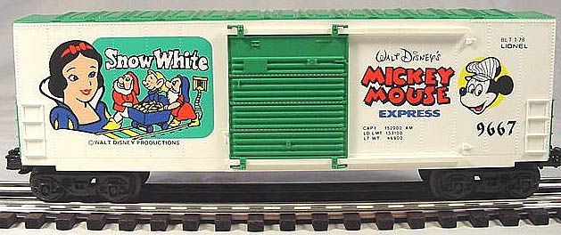 Lionel O27  Mickey
                           Mouse Express