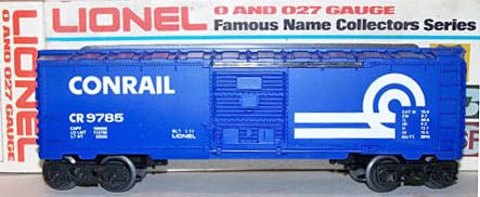 Lionel Famous Name Box Cars