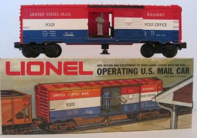 Lionel Operating U.S. Mail Car