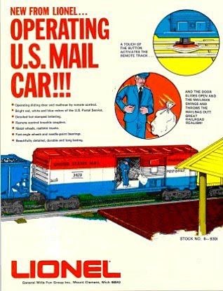 Lionel Operating
                                    U.S. Mail Car