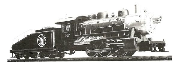 Mantua Bix Six 0-6-0
                           & Tender Steam Engine