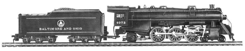 Mantua 4-6-2 Pacific
                           Steam Engine