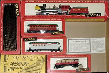 This TYCO train set was based on the ABC-TV series The Iron Horse 