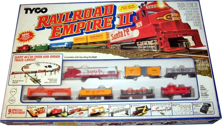 Tyco ho train sets,lionel o gauge train sets,track-bed,hobby shop 