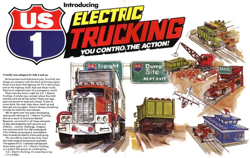 tyco us 1 trucking set