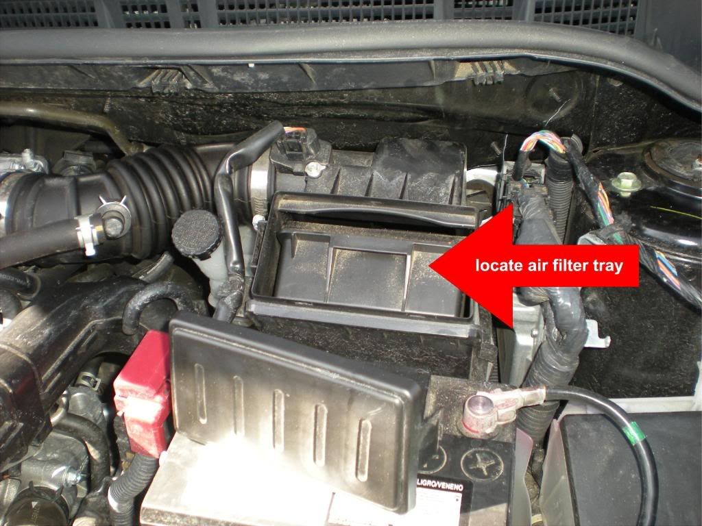 How to change air filter on 2009 nissan versa