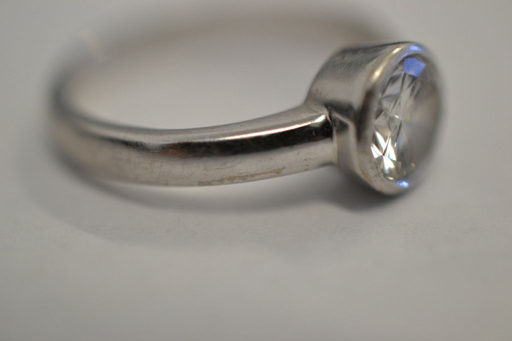 Advice on a new but tarnishing engagement ring Fashion
