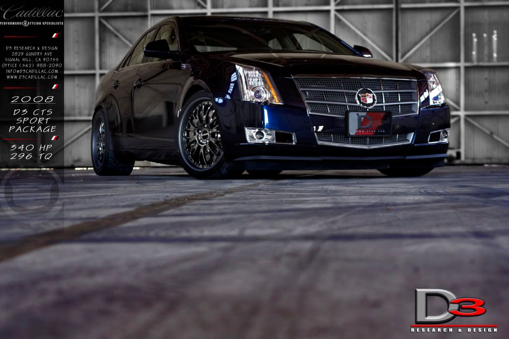 2008 Cadillac CTS D3 Sport Package