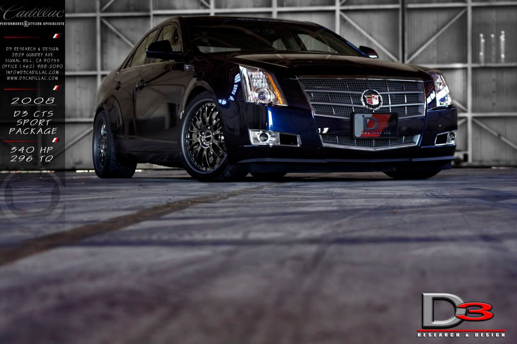 cadillac wallpapers. 2008 Cadillac CTS D3 Sport