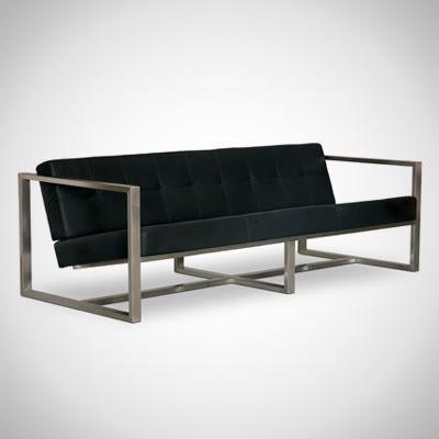 Design Furniture on The Delano Xl Sofa By Gus Design Group Has An Open  Stainless Steel