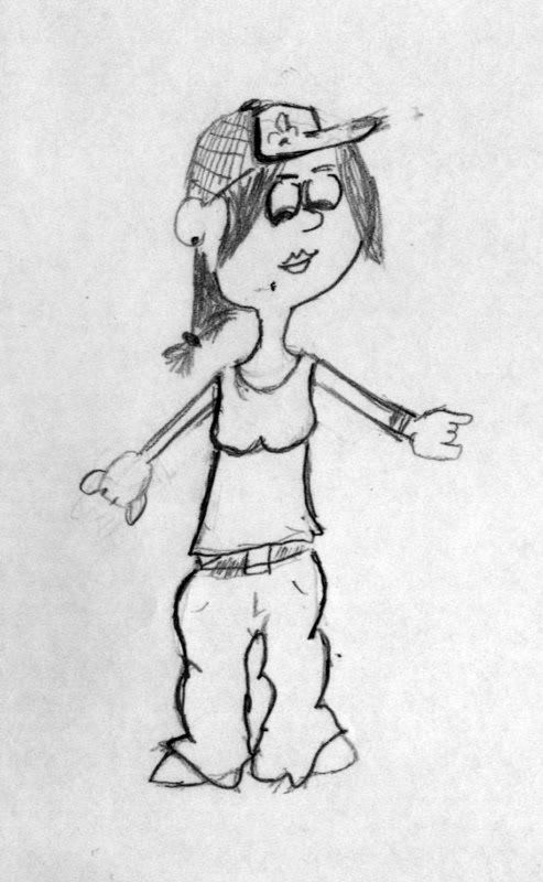 caricatura de leydi :P