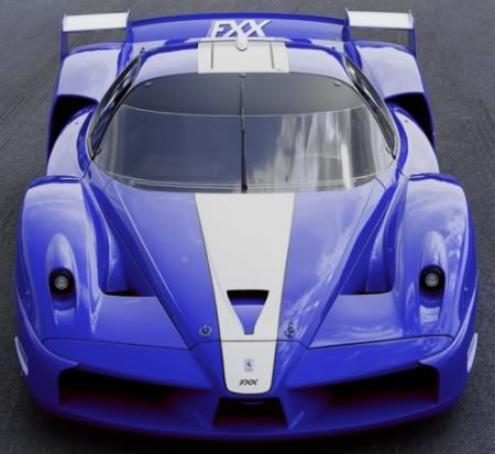 Blue Ferrari Image