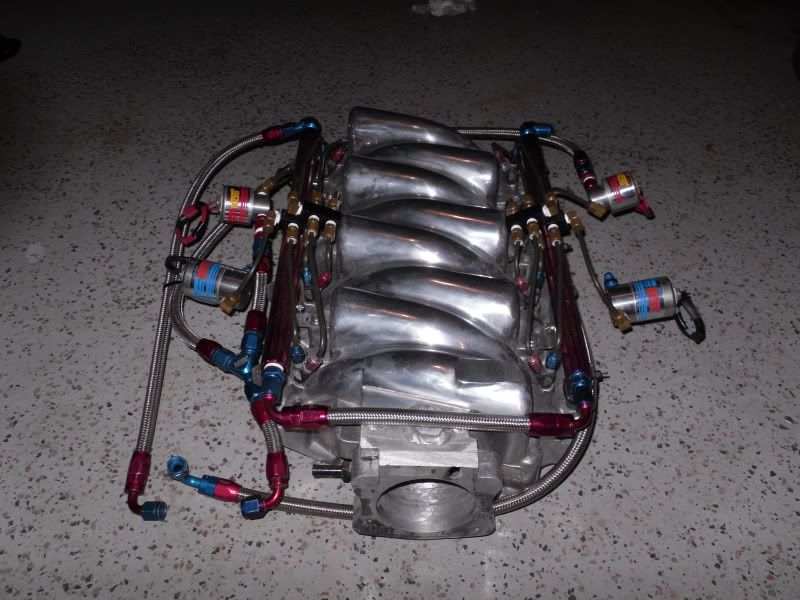 JTR Long tubes, Dual Stainless exhaust, Thyphoon intake w/direct port