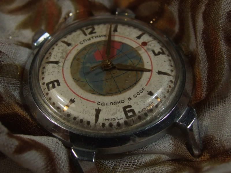 sputnik wrist watch