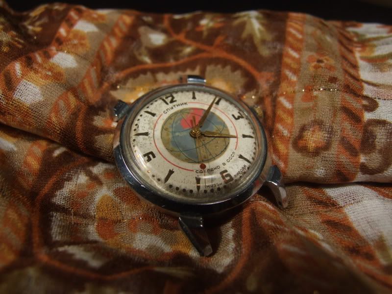 sputnik wrist watch