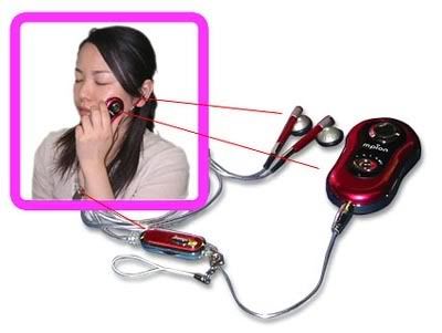 MP3 player which cures acne