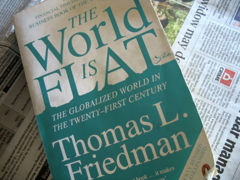 the world is flat by thomas friedman. 123 of The World is Flat