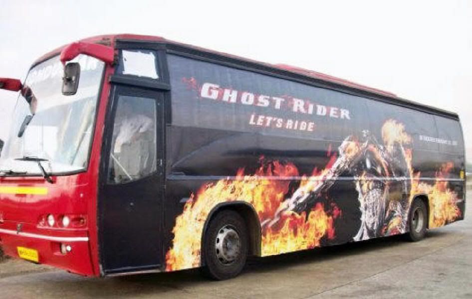 Ghost Rider movie review A wide angle view of India