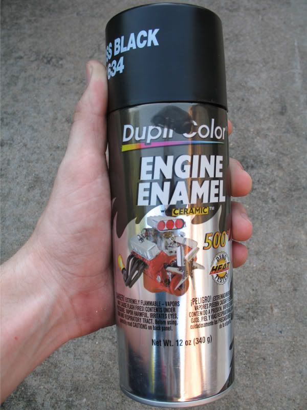 Painting Muffler with Tip Update (Pics)