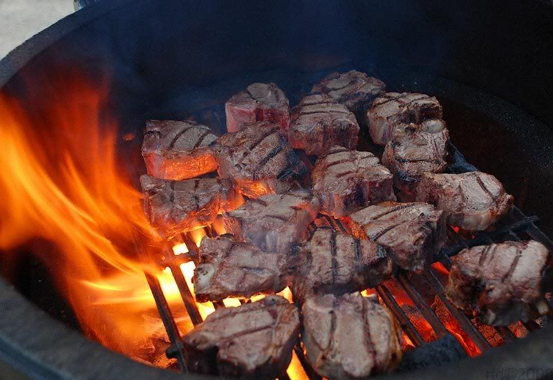 lamb chops II — Big Green Egg EGGhead Forum The Ultimate Cooking