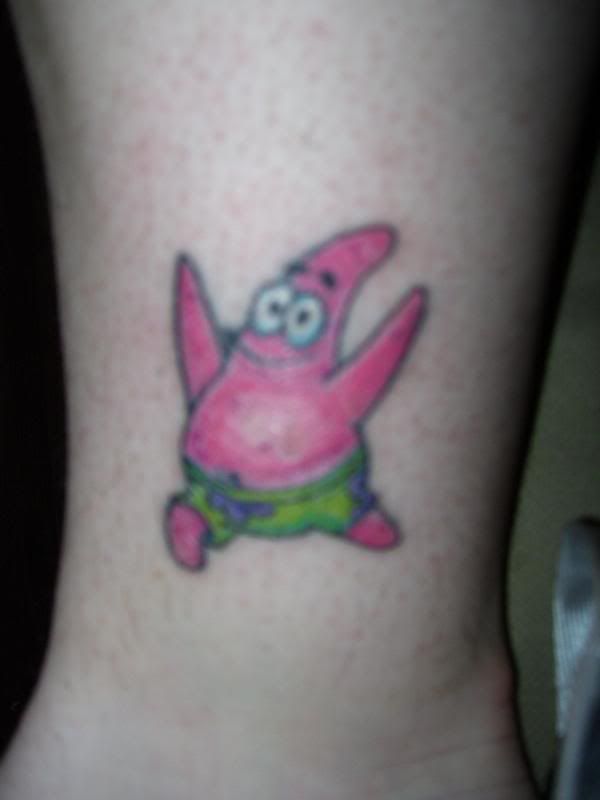 Patrick Star Tattoo Graphics Code Patrick Star Tattoo Comments &amp; Pictures