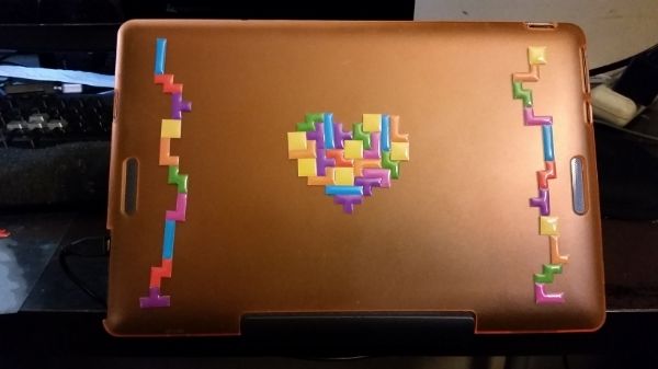 365 Sketch Tetris Heart Logo