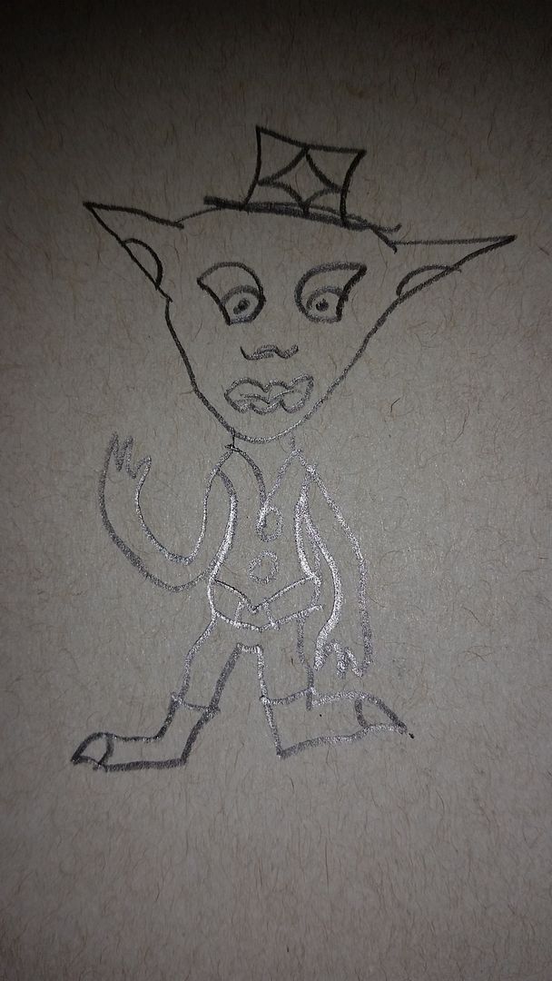 365 Sketch 2015: Day 91: Goblin